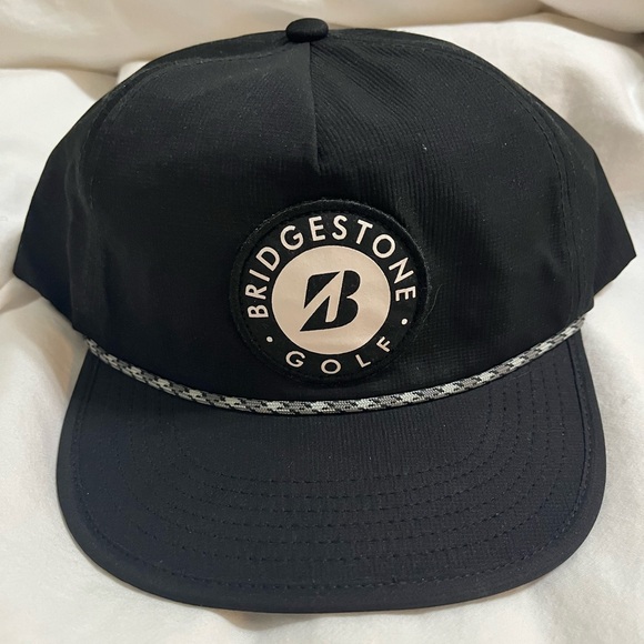 Black Bridgestone Golf Crusher hat - Picture 1 of 3